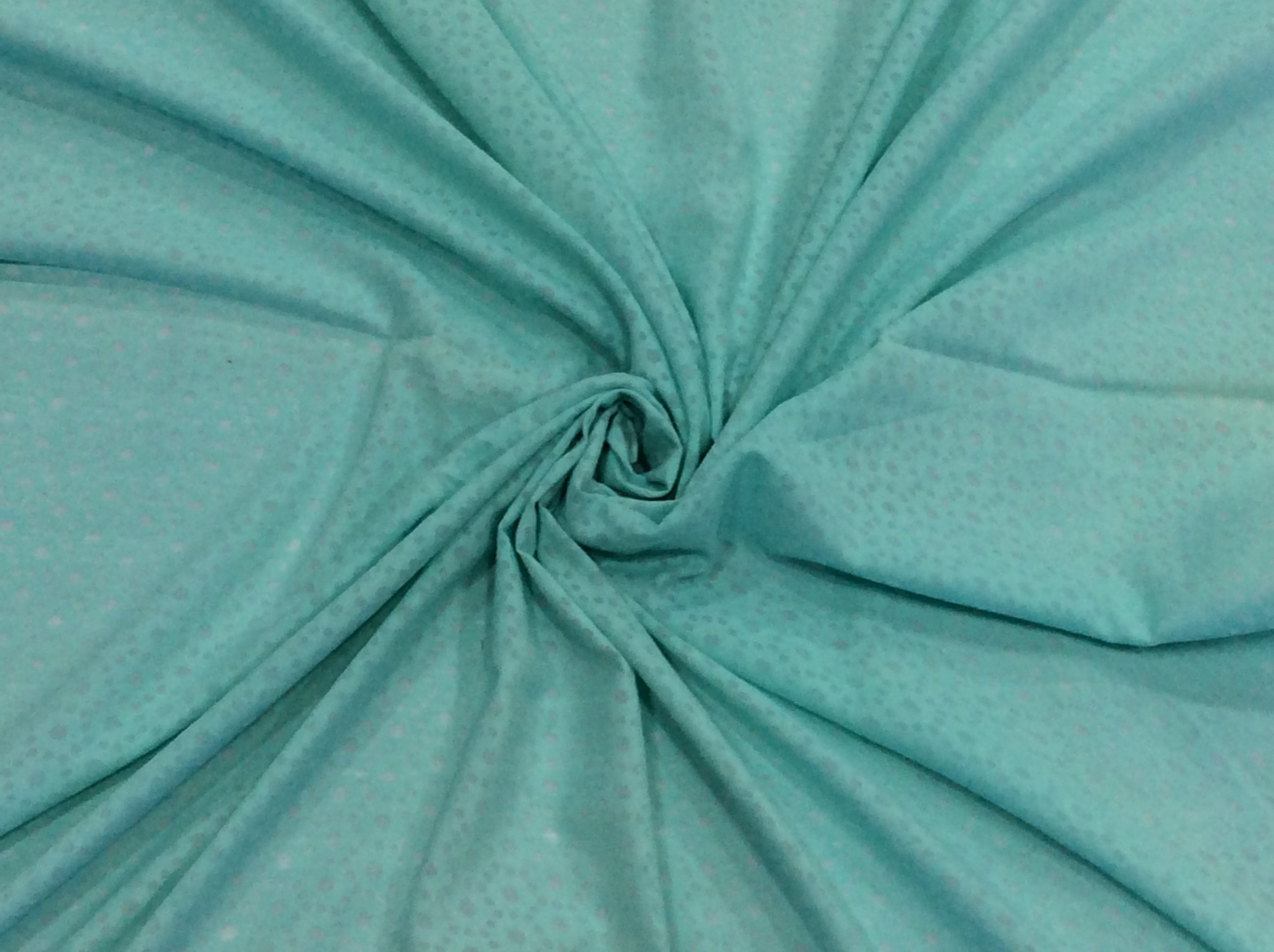 Green Cotton Fabric (Sku: S-29)