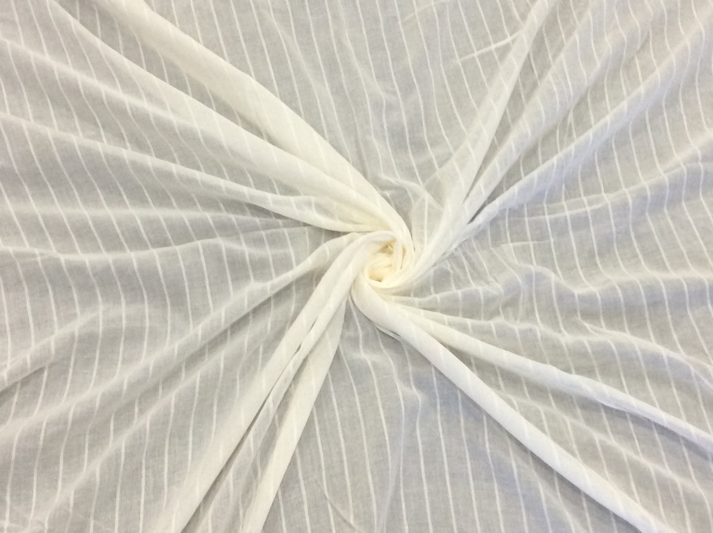 White Cotton Leno Self Dyeable (Sku: S-43)