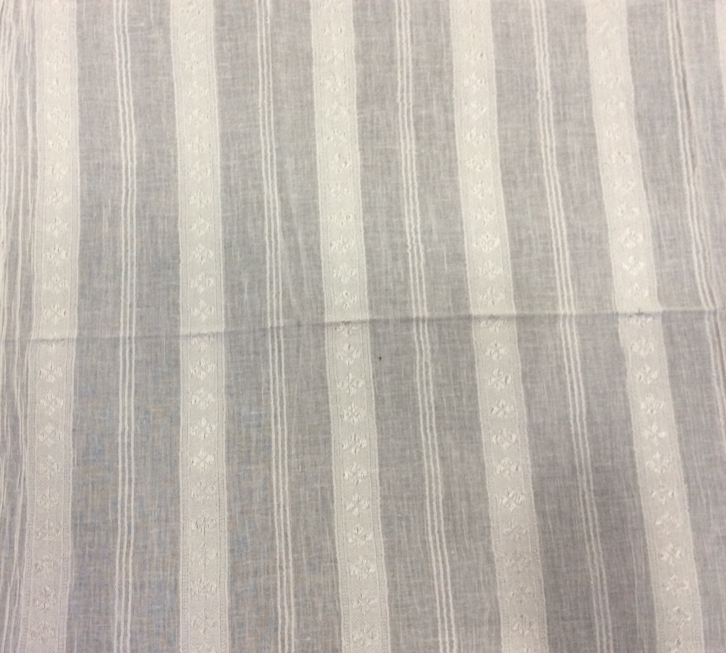 White Cotton Leno Self Dyeable (Sku: S-48)