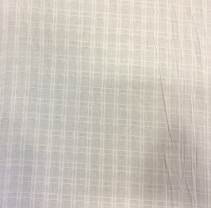 White Cotton Leno Self Dyeable (Sku: S-53)