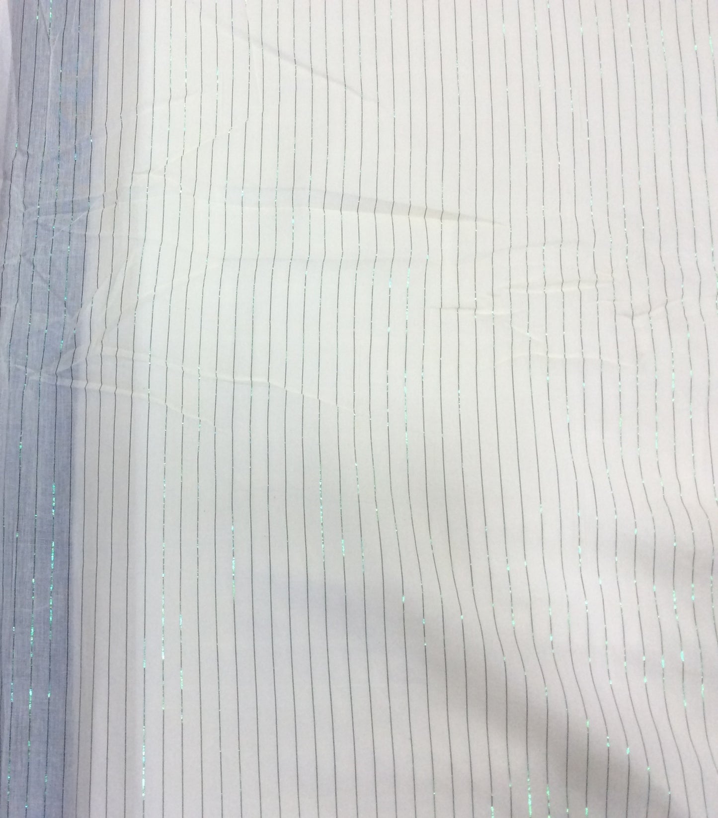White Cotton Lurex Dyeable (Sku: S-68)