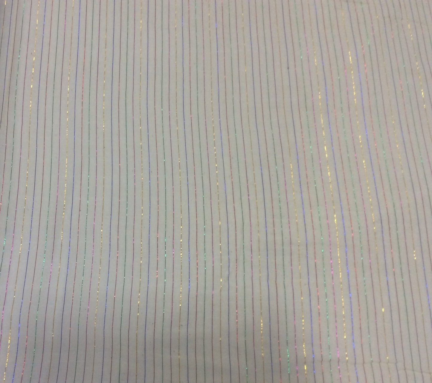 White Cotton Lurex Dyeable (Sku: S-75)