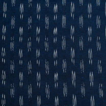 Blue Cotton Handloom Ikat (SKU: I-639)