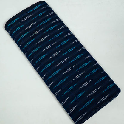 Blue Cotton Handloom Ikat (SKU: I-816)
