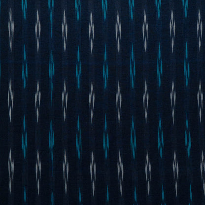 Blue Cotton Handloom Ikat (SKU: I-816)