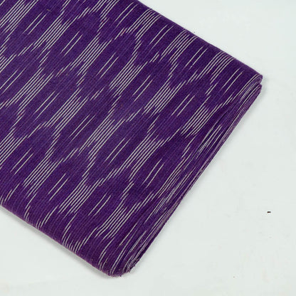 Purple color Cotton Handloom Ikat (SKU: I-822)