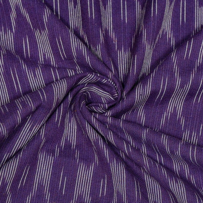 Purple color Cotton Handloom Ikat (SKU: I-822)