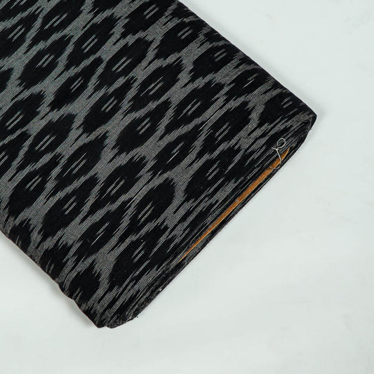 Grey & Black Cotton Handloom Ikat (SKU: I-841)