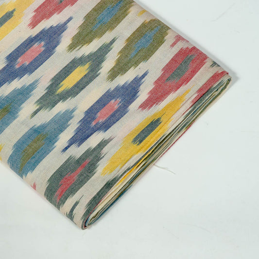 Multicolor Fine Quality Cotton Handloom Woven Ikat (Sku: IKK-102)