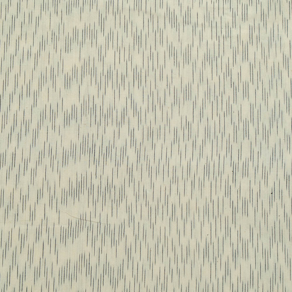 Off White Base With Texture Cotton Ikat (SKU: IKK-266)