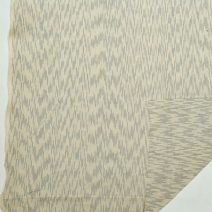 Off White Base With Texture Cotton Ikat (SKU: IKK-266)