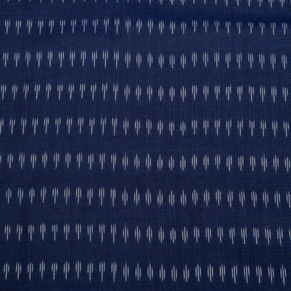 Blue Cotton Handloom Ikat (SKU: IKK-331)