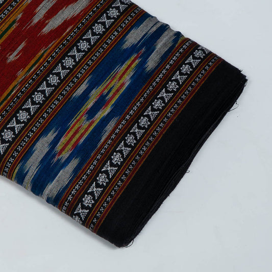 Multicolor Cotton Dobby Handloom Ikat (SKU: IKK-444)