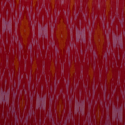Pink Fine Cotton Handloon Ikat (SKU: IKK-572)