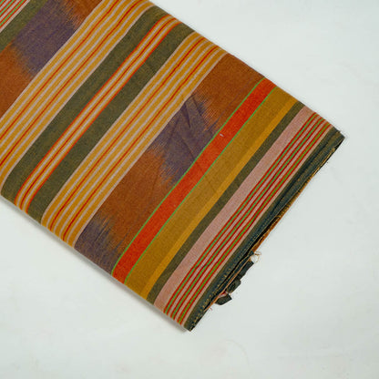 Multicolor Stripe Fine Quality Cotton Handloom Ikat | SKU: IKK-585