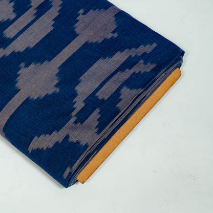 Blue color Big Pattern Fine Cotton Handloom Ikat (SKU: IKK-600)