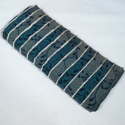 Green Tropical Design Cotton Tuftting Jacquard (SKU: J-50)