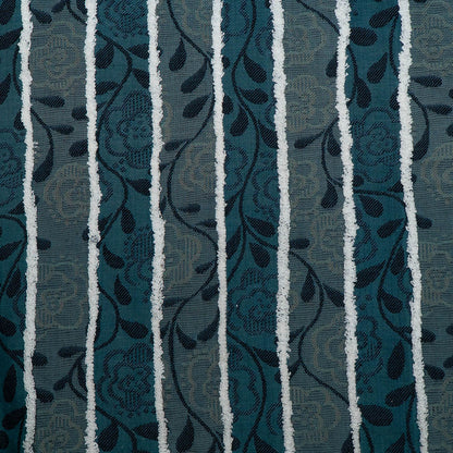 Green Tropical Design Cotton Tuftting Jacquard (SKU: J-50)