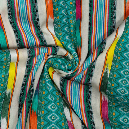 Multicolor Lightweight Cotton Jacquard | SKU: J-544