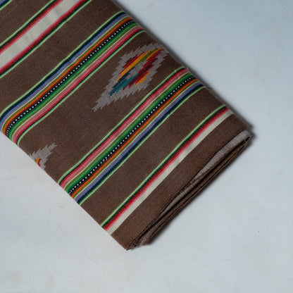 Brown color Lightweight Cotton Jacquard | SKU: J-550
