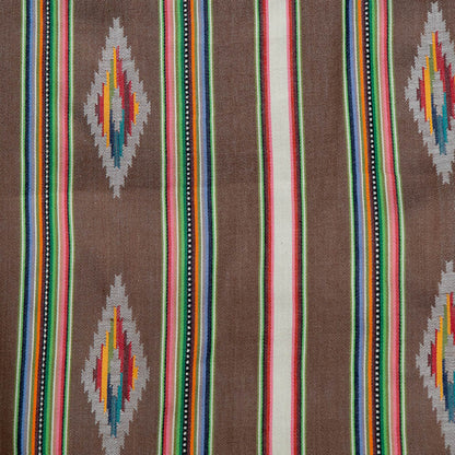 Brown color Lightweight Cotton Jacquard | SKU: J-550