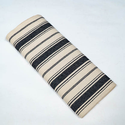Black & Off White Cotton Blend Jacquard | SKU: J-552
