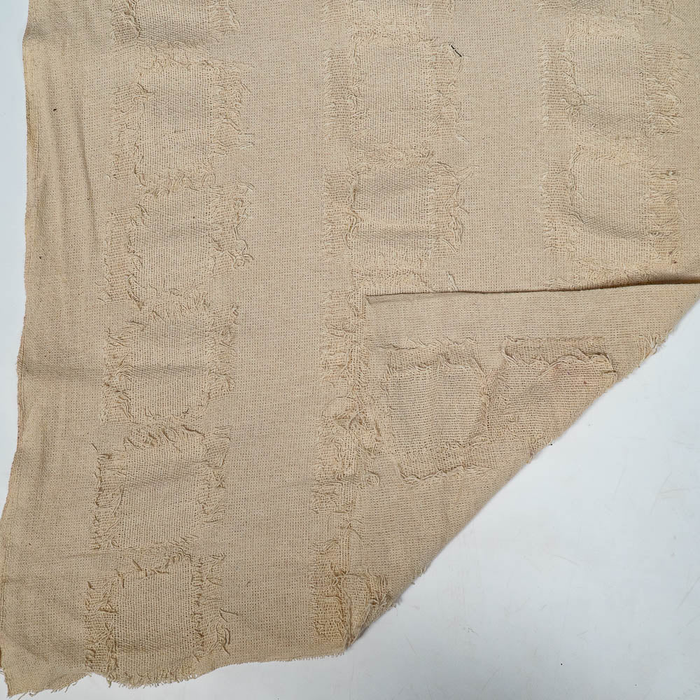 Natural Dyeable Cotton Cutwork Jacquard (SKU: J-557)