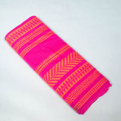 Pink Color Lightweight Cotton Jacquard | SKU: J-563