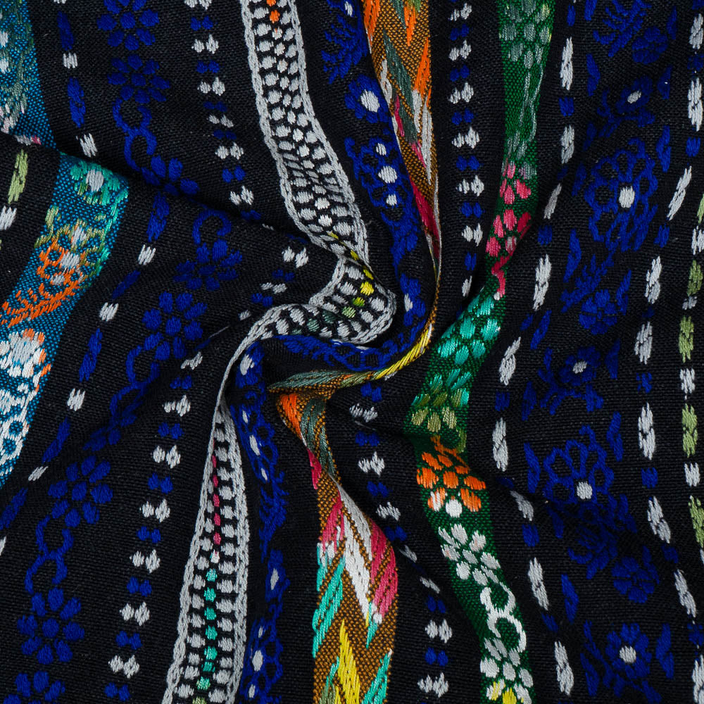 Multicolor Cotton Acrylic Jacquard (SKU: JD-53)
