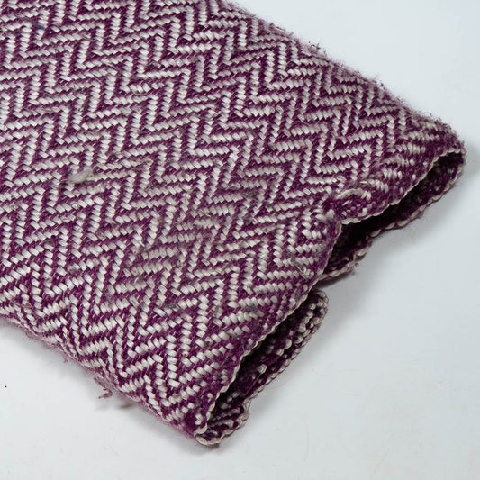 Puple color Chevron Design Cotton Acrylic Jacquard (SKU: JD-98)