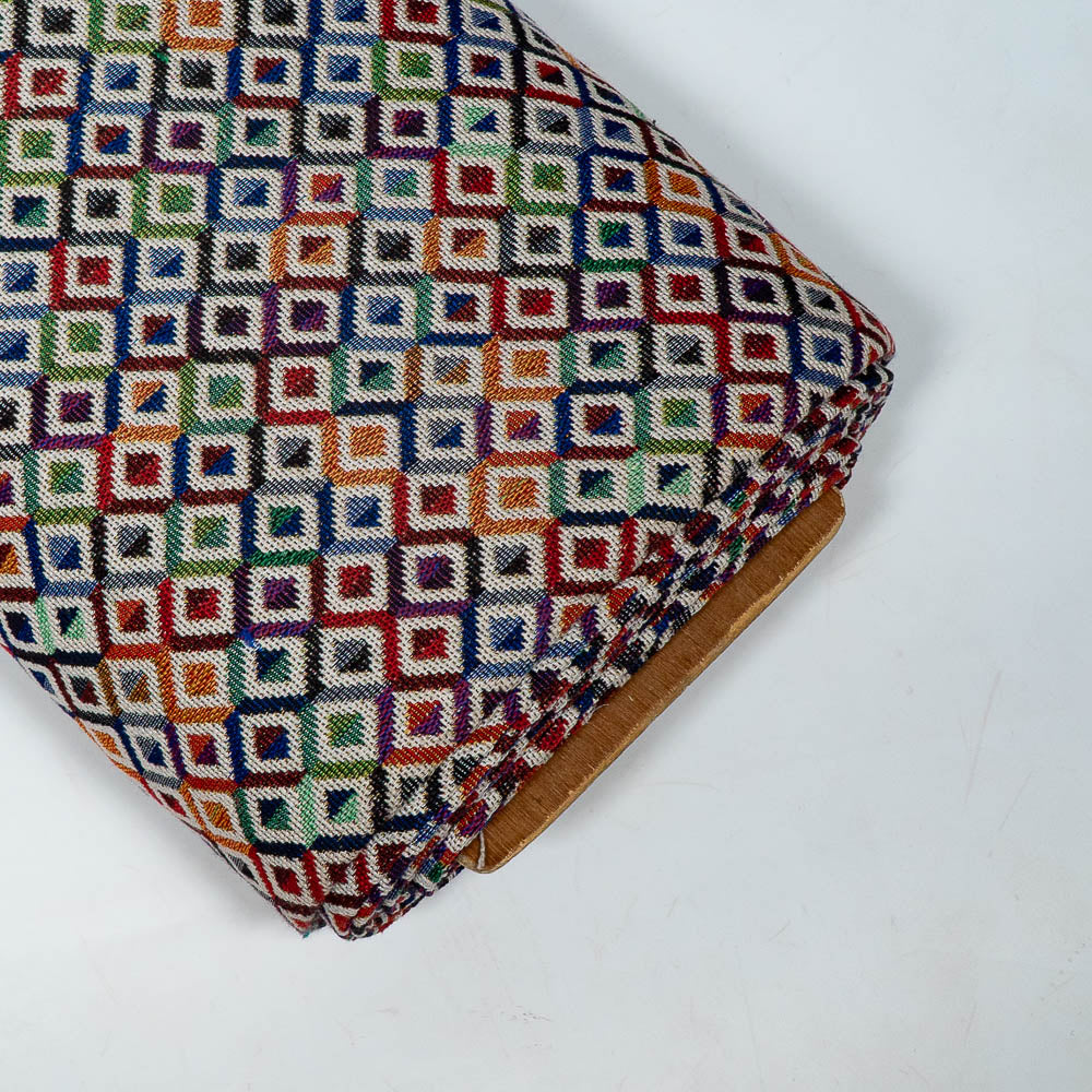 Multicolor Cotton Blend Jacquard (SKU: JDD-292)