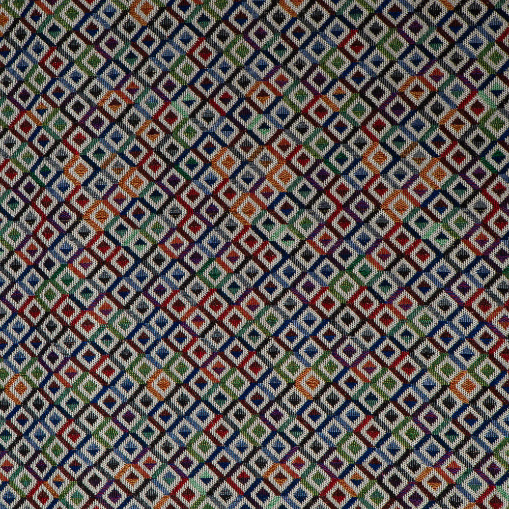 Multicolor Cotton Blend Jacquard (SKU: JDD-292)
