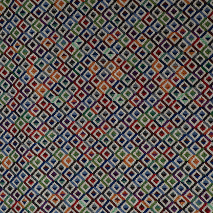 Multicolor Dimond Design Cotton Blend Jacquard | SKU: JDD-292