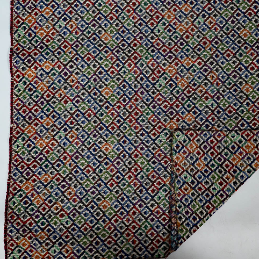 Multicolor Cotton Blend Jacquard (SKU: JDD-292)