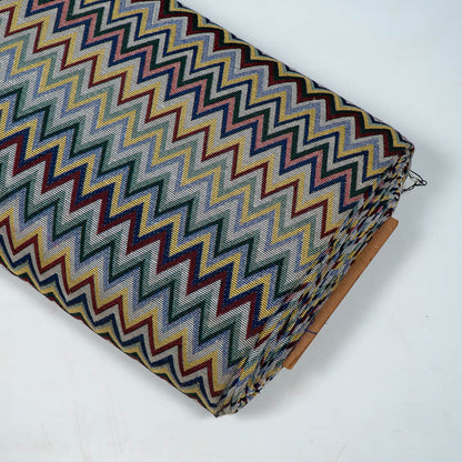 Multicolor Chevron Design Cotton Blend Jacquard | SKU: JDD-439
