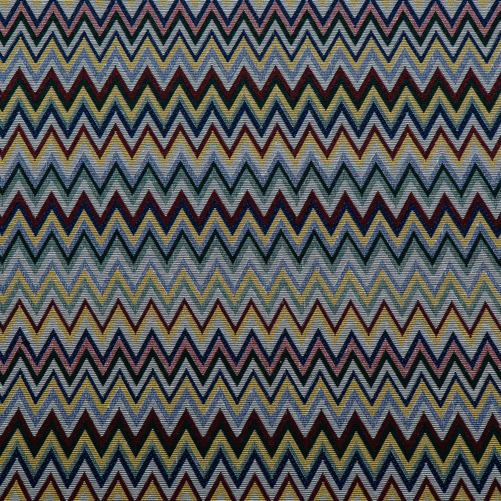 Multicolor Chevron Design Cotton Blend Jacquard (SKU: JDD-439)