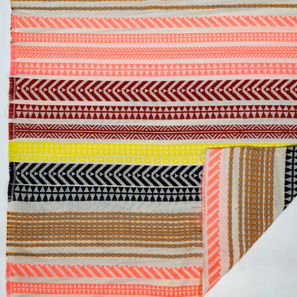 Multicolor Cotton Acrylic Jacquard | SKU: JDD-440