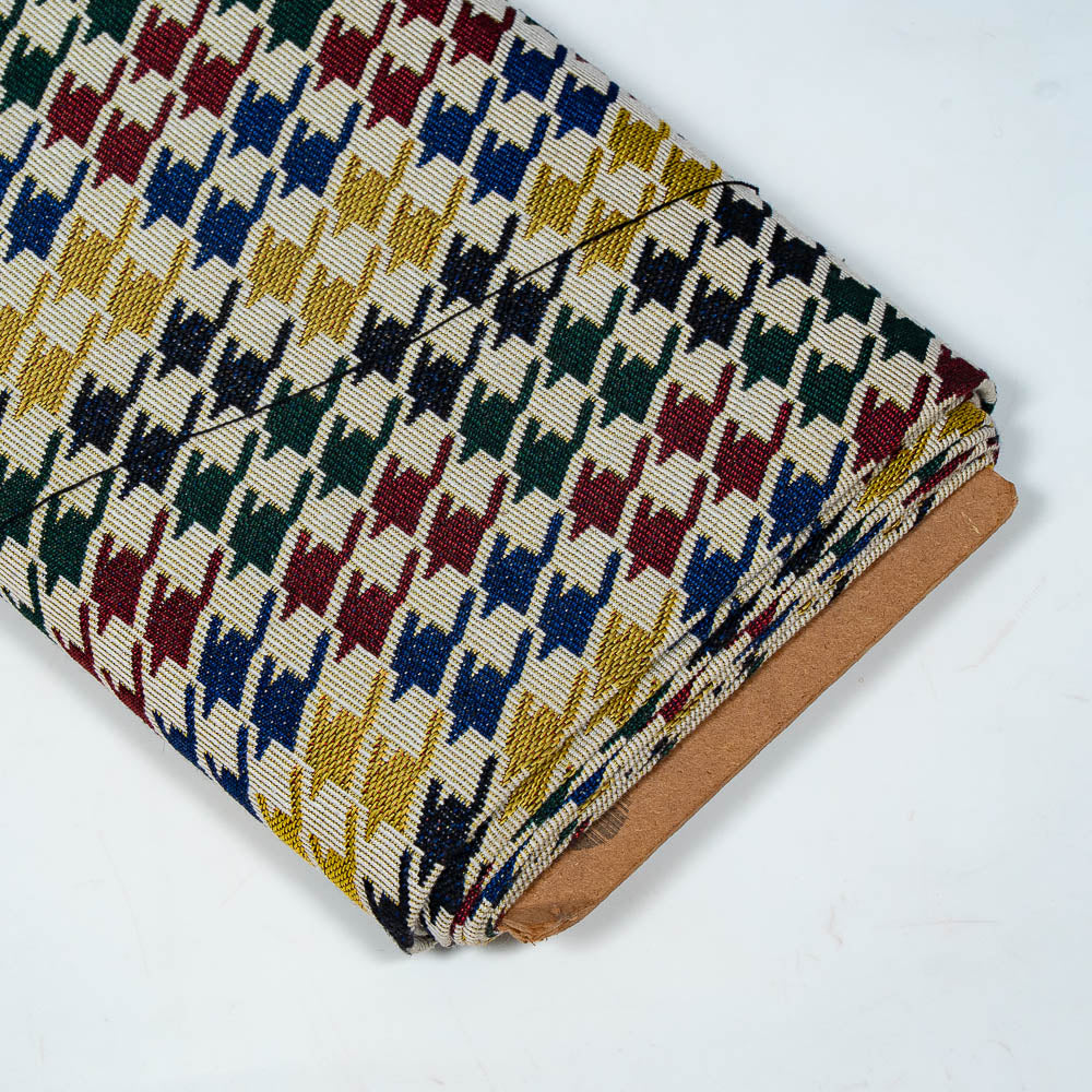 Multicolor Cotton Blend Jacquard (SKU: JDD-453)