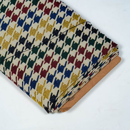 Multicolor Cotton Blend Jacquard | SKU: JDD-453