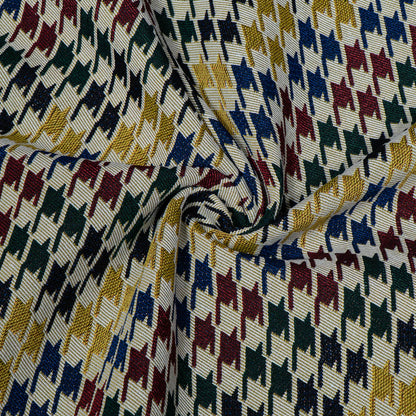 Multicolor Cotton Blend Jacquard | SKU: JDD-453