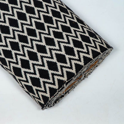 Black & White Dimond Design Cotton Blend Jacquard | SKU: JDD-459
