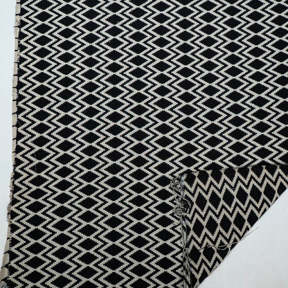 Black & White Dimond Design Cotton Blend Jacquard | SKU: JDD-459