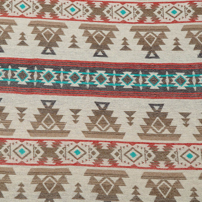 Multicolor Geometric Design Cotton Blend Jacquard | SKU: JDD-462