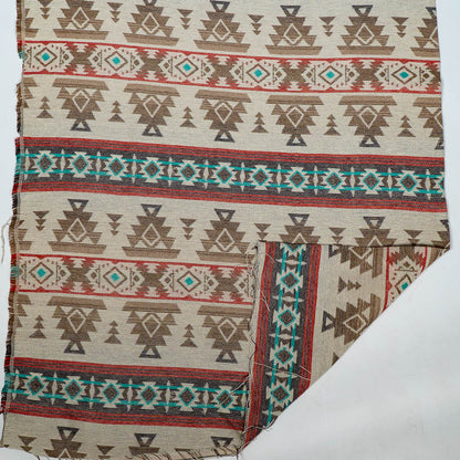 Multicolor Geometric Design Cotton Blend Jacquard | SKU: JDD-462