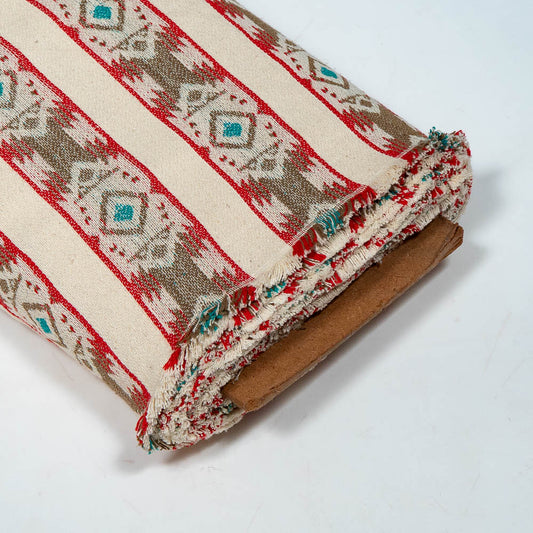 Multicolor Cotton Blend Jacquard (Width: 54 inches or 137 cm)