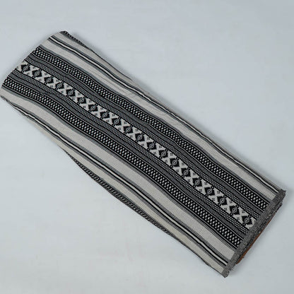Black & White Abstract Cotton Jacquard | SKU: JDD-470