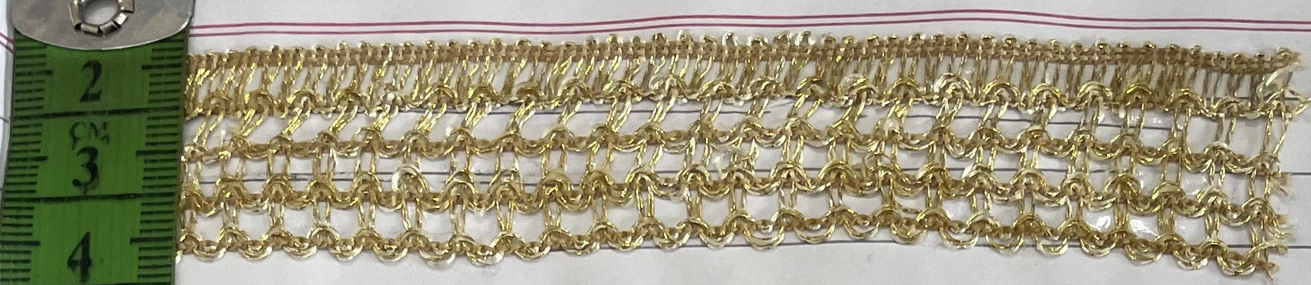 Golden Zari lace (Sku-Z-15)