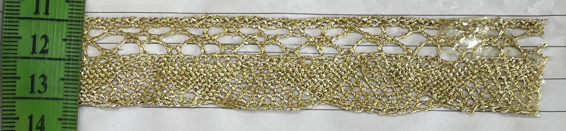 Golden Zari lace (Sku-Z-17)