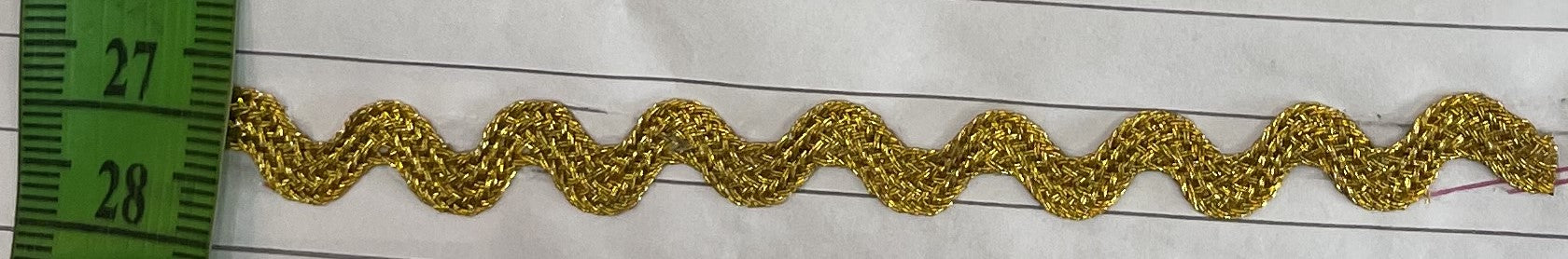 Golden Zari lace (Sku-Z-26)