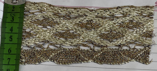 Golden Zari Lace (Sku-Z-37)